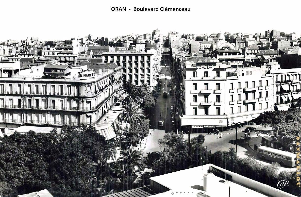 Oran - Boulevard Clemenceau - 1950.jpg